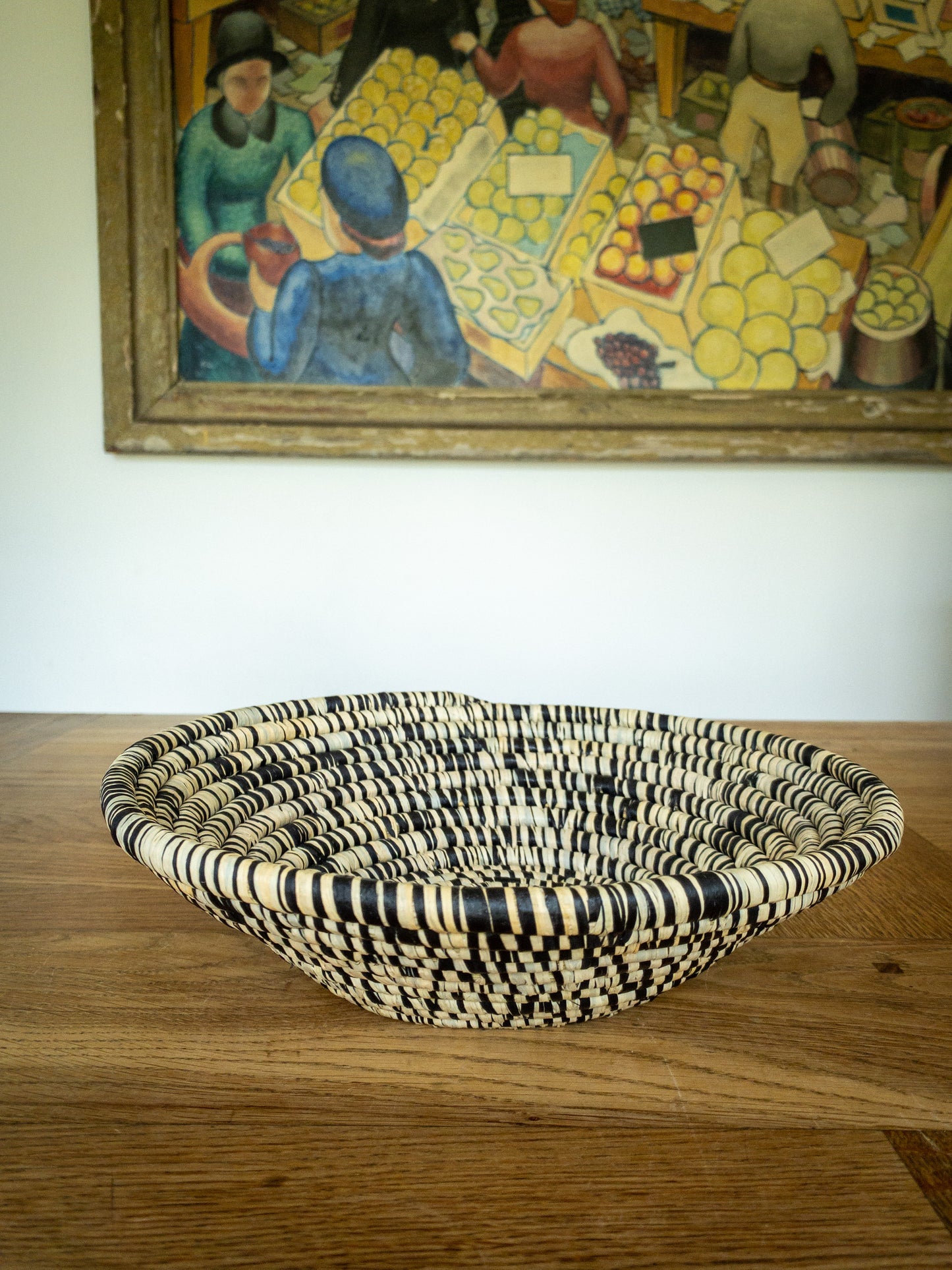 handmade bowl weaving african