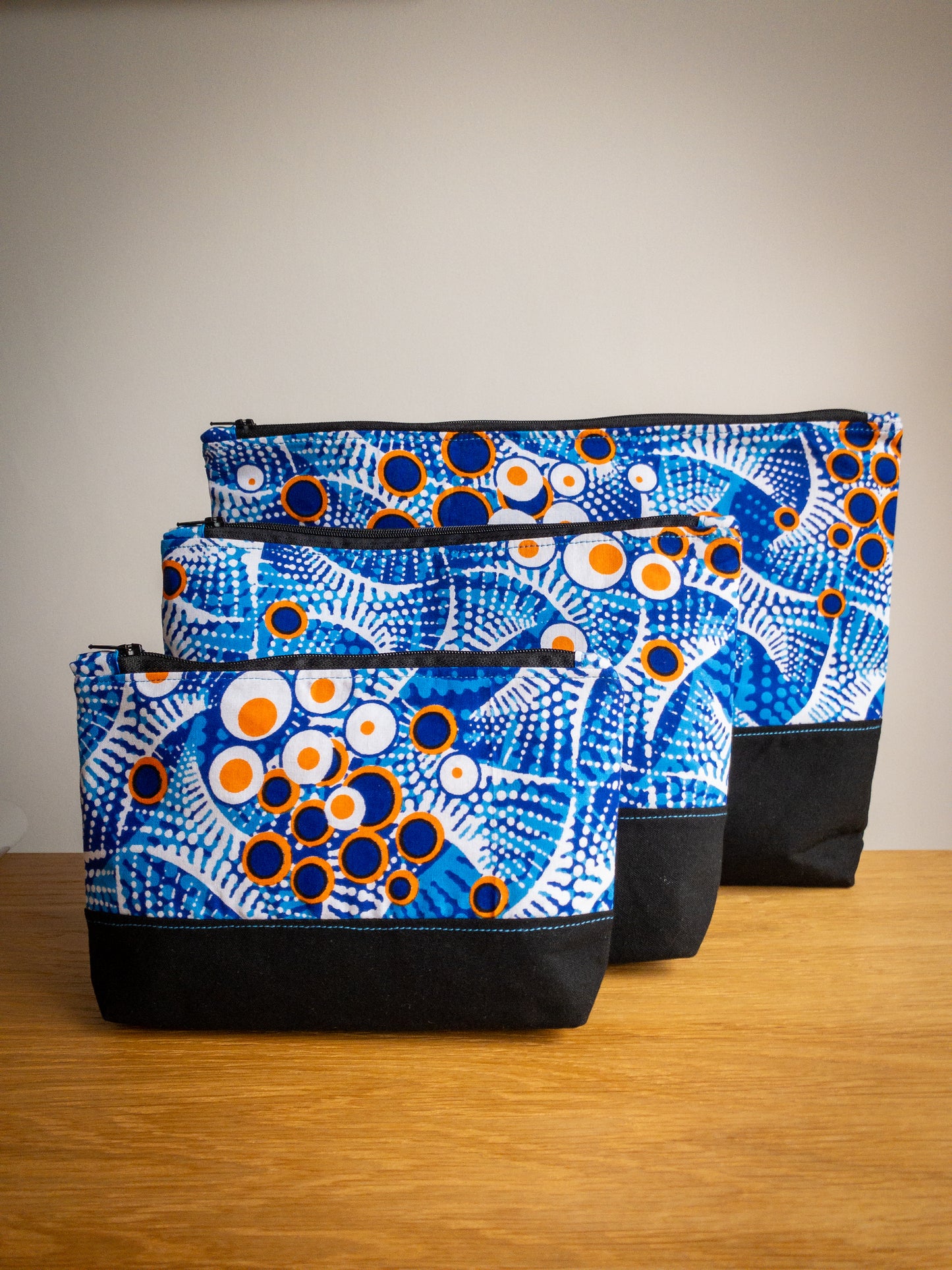 Kitenge Wash Bags (Multiple designs)