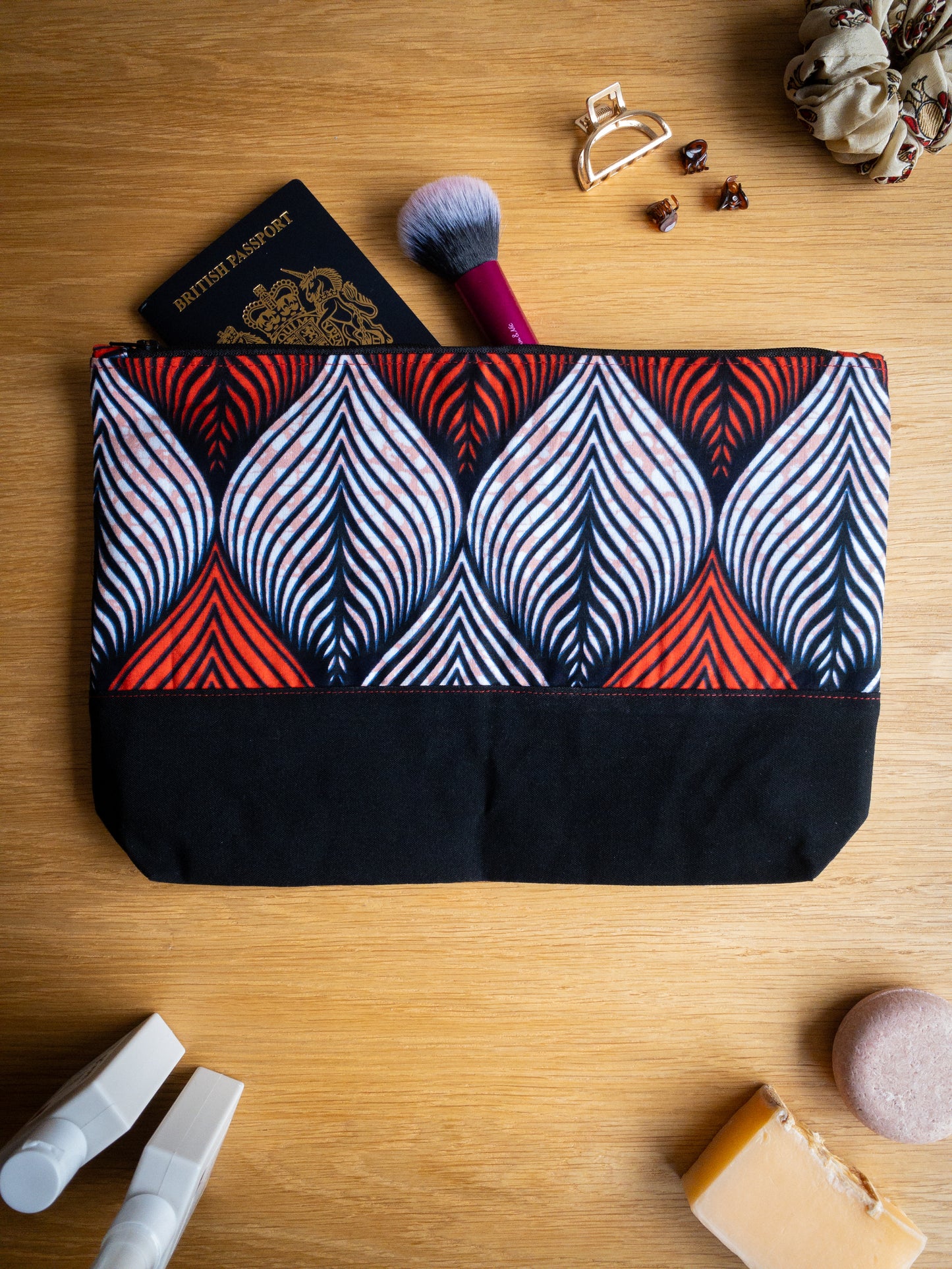 Kitenge Wash Bags (Multiple designs)