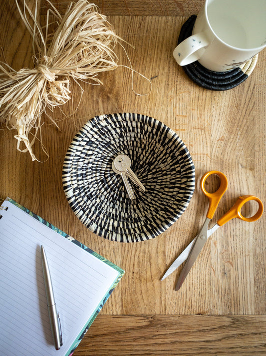 Small Monochrome Key Bowl