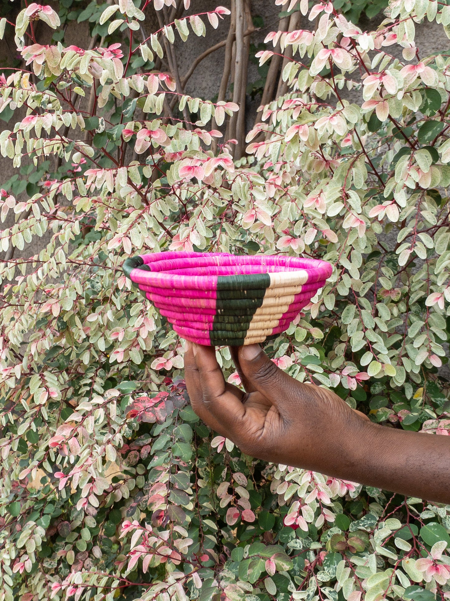 Pink Trinket Bowl